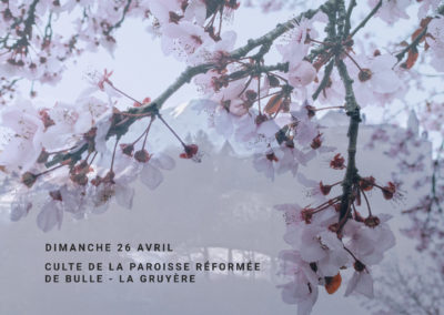 culte du 26 avril 2020