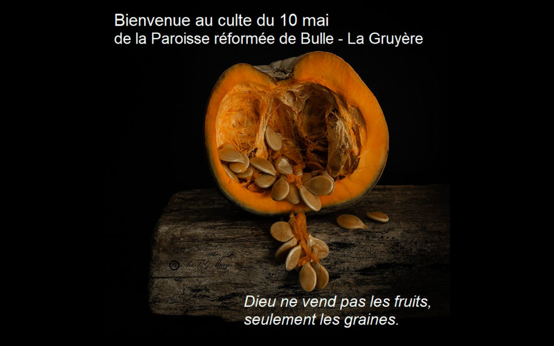 culte du 10 mai 2020