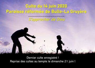 culte du 14 juin 2020