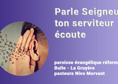 culte du  28 février 21