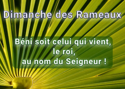 culte du  28 mars 21